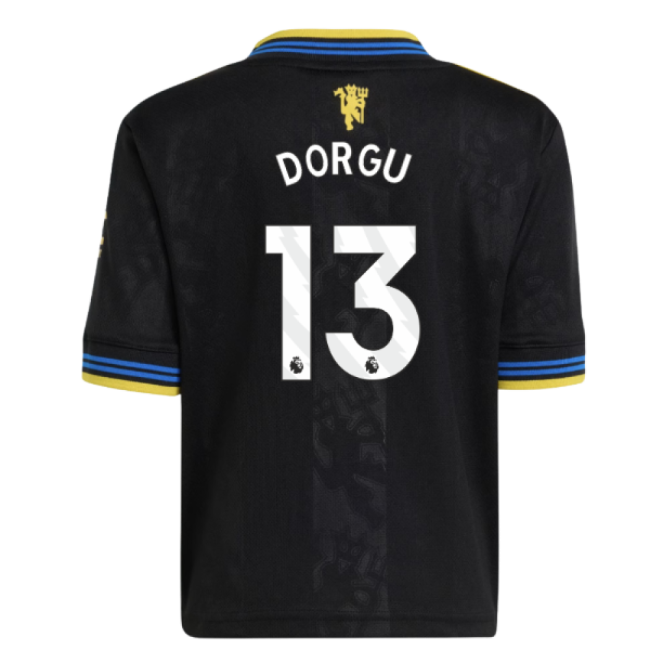 Pro-Level Authentic Jersey 2025-2026 MUN Third Stretchable Dorgu #579