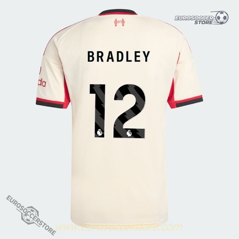 Liverpool BRADLEY 12 Away Jersey for the 25-26 Season