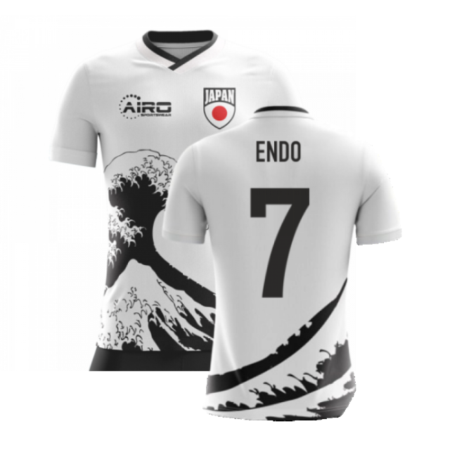 Endo 7 Match Replica Japan Away Replica Jersey (Kids)
