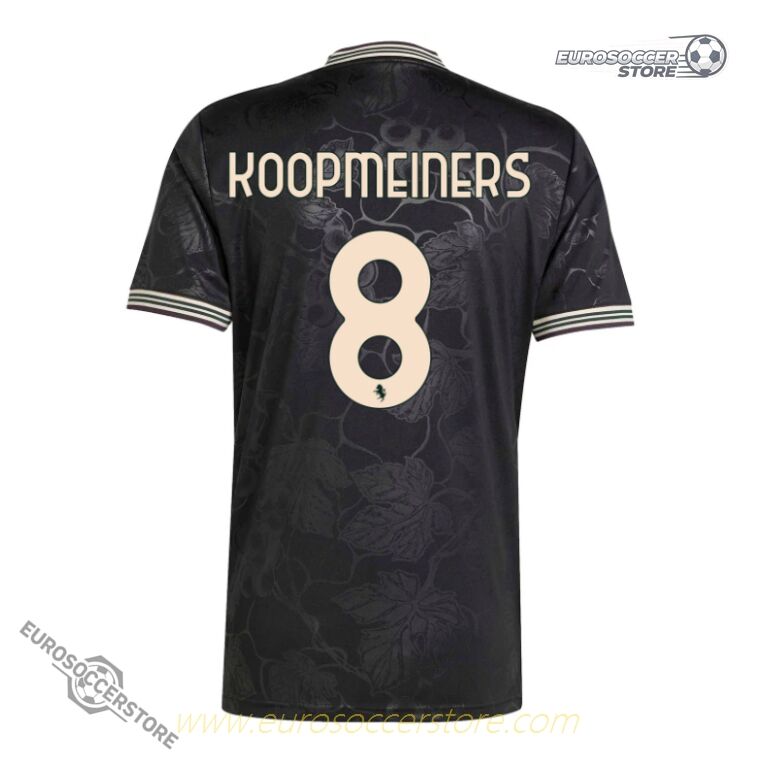 Juventus 25-26 Third Version KOOPMEINERS Number 8 Football Jersey
