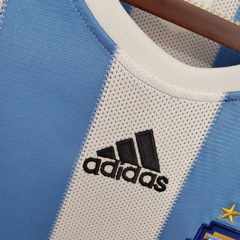 2010 Argentina Home retro shirt