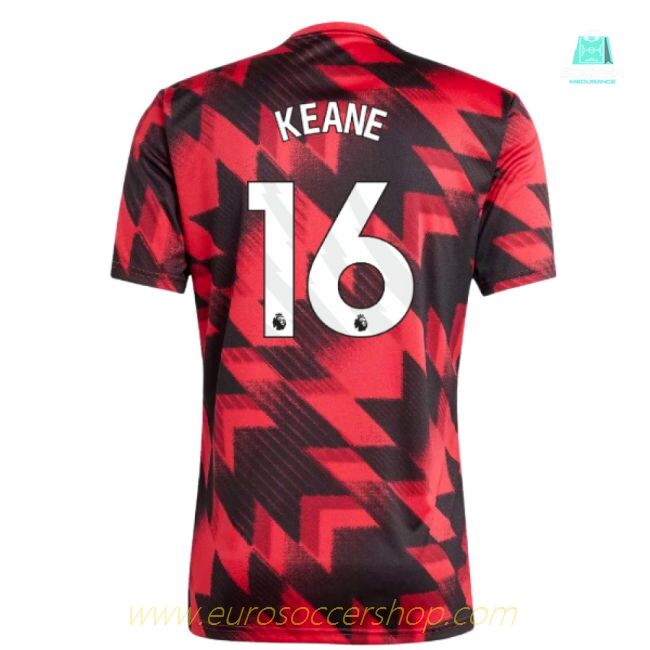 2025-2026 Man Utd Pre-Match Shirt (Red) (Keane 16)