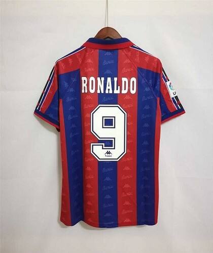 1996-1997 Barcelona Local - Durable Fabric - World Cup - Breathable