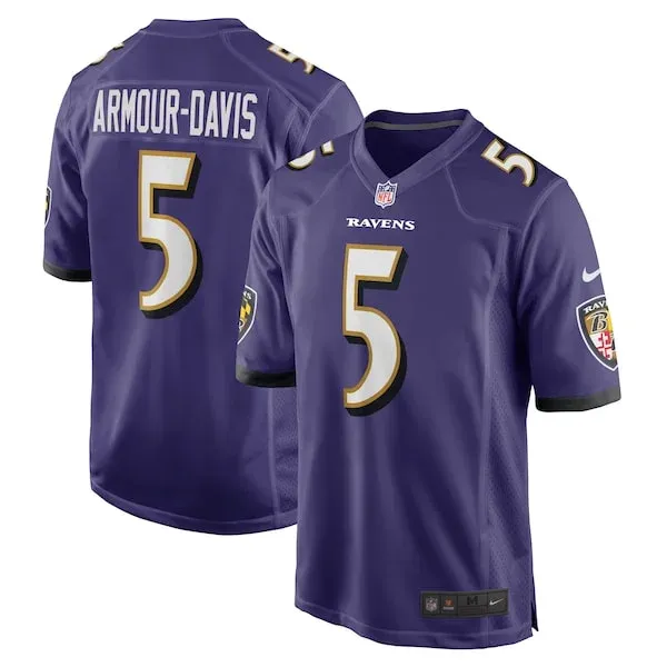 Baltimore Ravens Game NFL Jersey - Purple | Premium Football Apparel