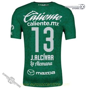 Leon Club's Home Jersey for J.Alcívar, Number 13, Season 24-25