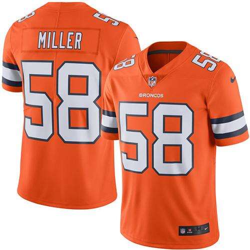 None #None Orange None NFL Limited Jersey Mens authentic