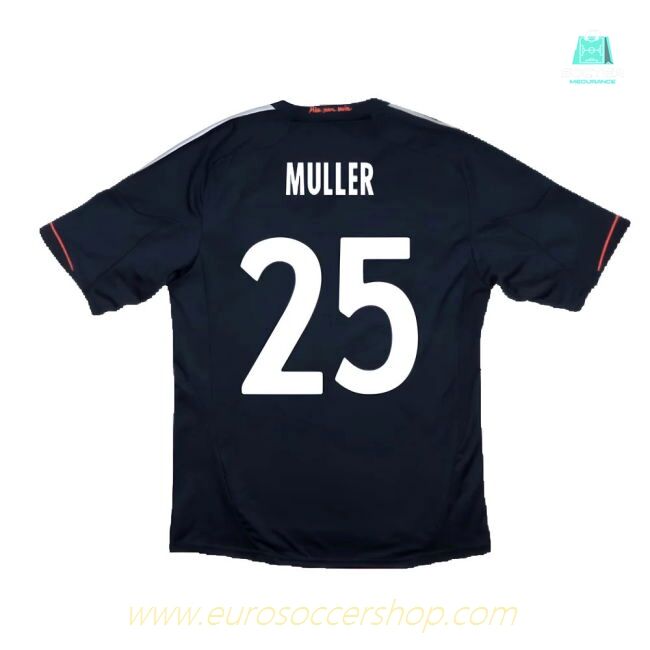 Bayern Munich 2012-13 Third Shirt (XXXL) (Fair) (MULLER 25)
