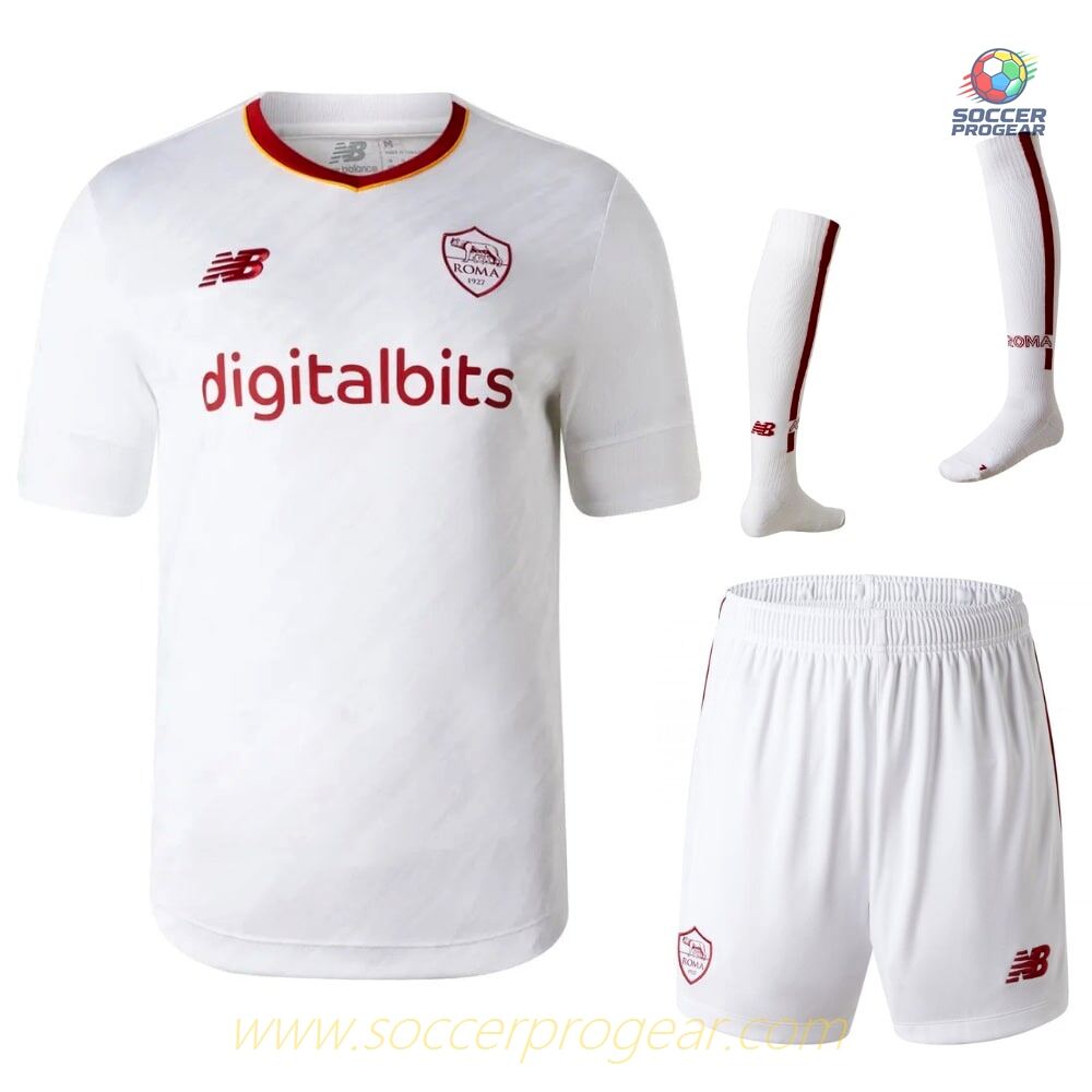 Children jersey AS ROMA Official Away 2022 2023