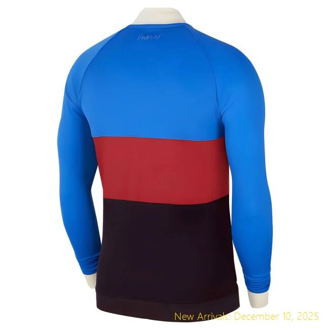 Premium 2021-2022 Barca Barcelona I96 Jacket (Blue-Red) - Kids