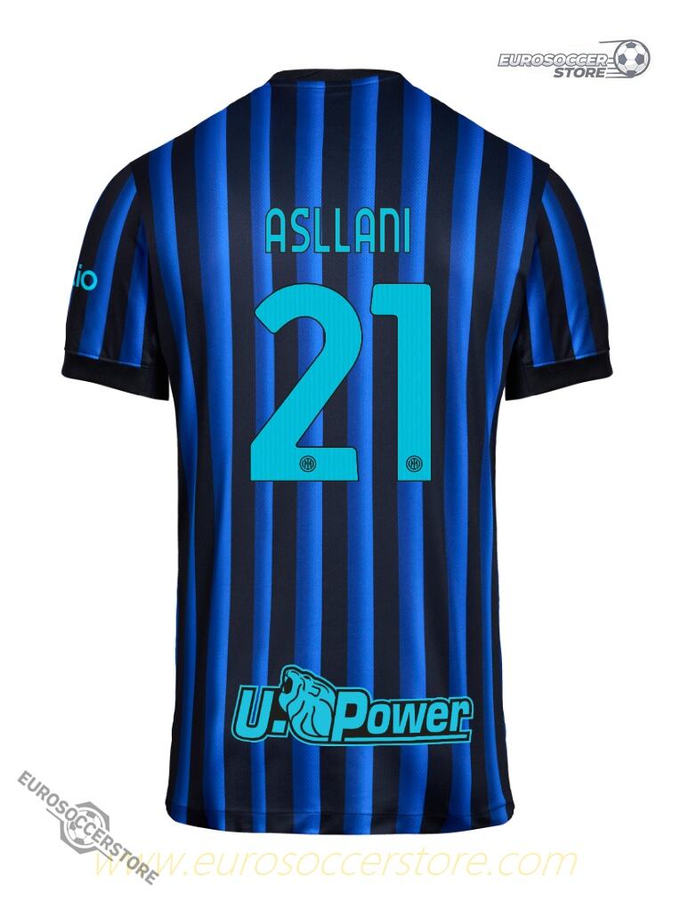 Inter Milan 25-26 Home ASLLANI 21 Football Jersey