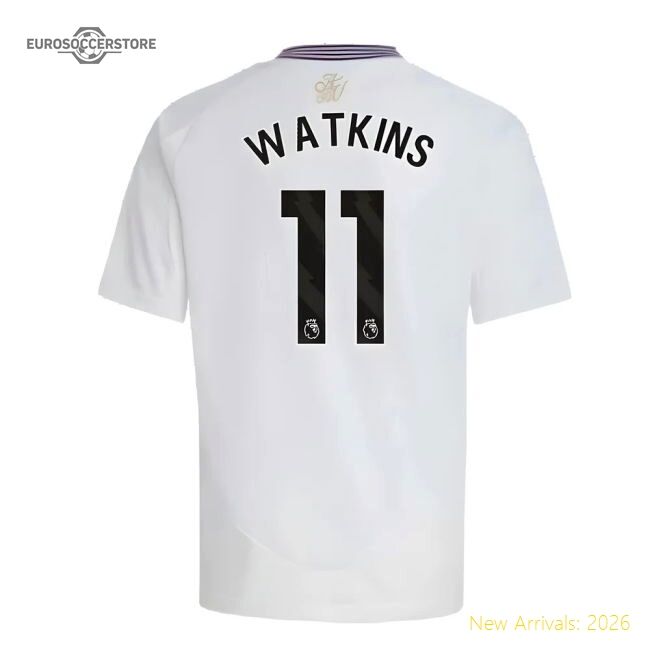 Authentic Away Aston Villa Watkins Jersey 2024-2025 Durable