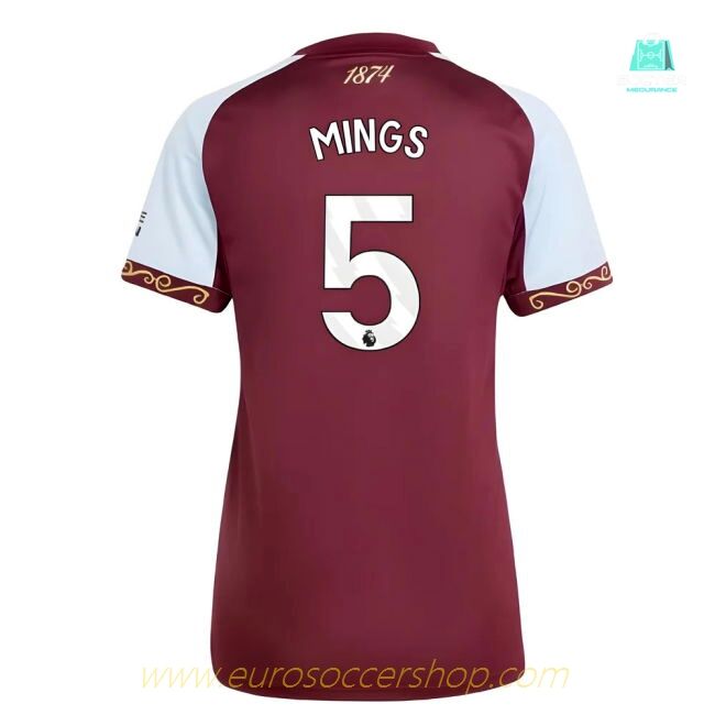 2025-2026 Aston Villa Home Shirt (Womens) (Mings 5)