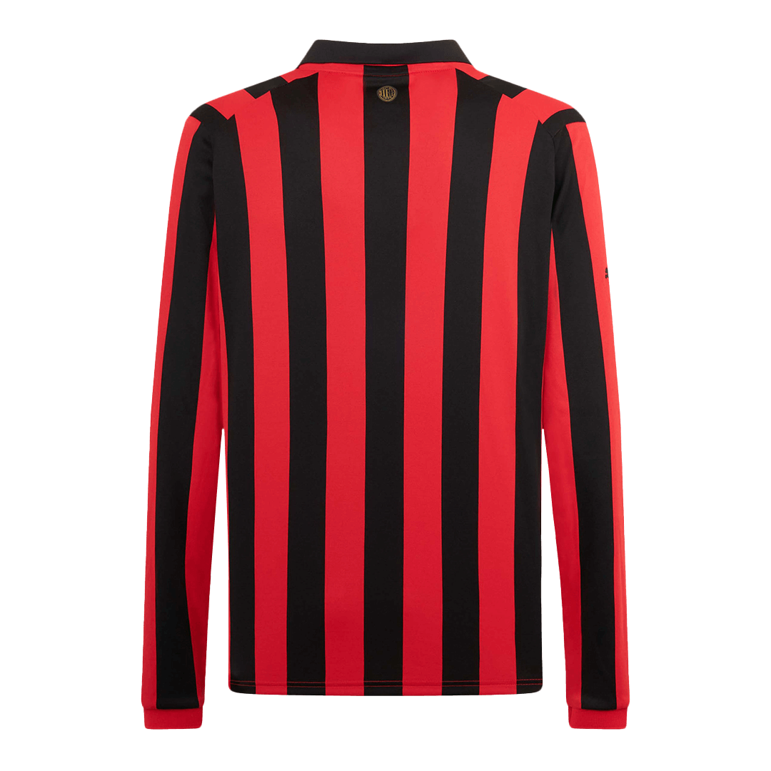 AC Milan Long Sleeve Soccer Jersey 2024/25 - 125th AnniversaryAuthenti