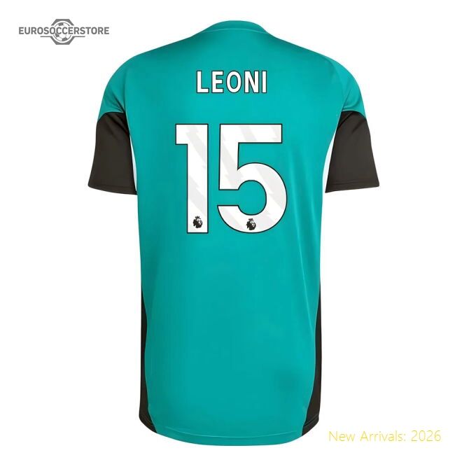 Authentic 2025-2026 Liverpool Eu Training Jersey (green) (leoni 15)