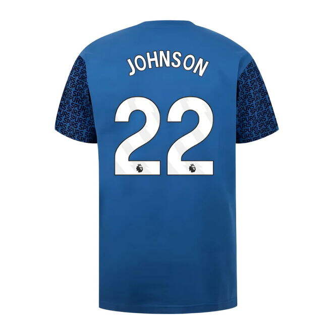 Professional Spurs Johnson 22 Tottenham Hotspur Graphic T-shirt (Bl...