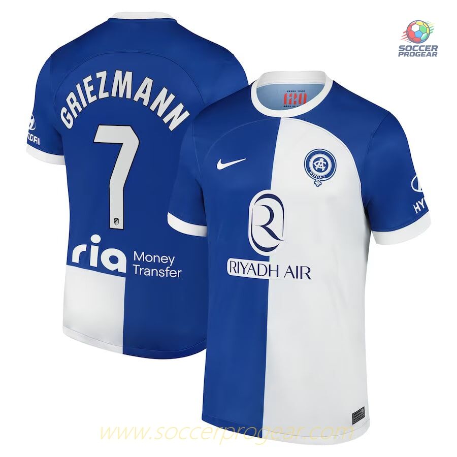 Atletico Madrid Griezmann Away Team Soccer Jersey 2023 2024