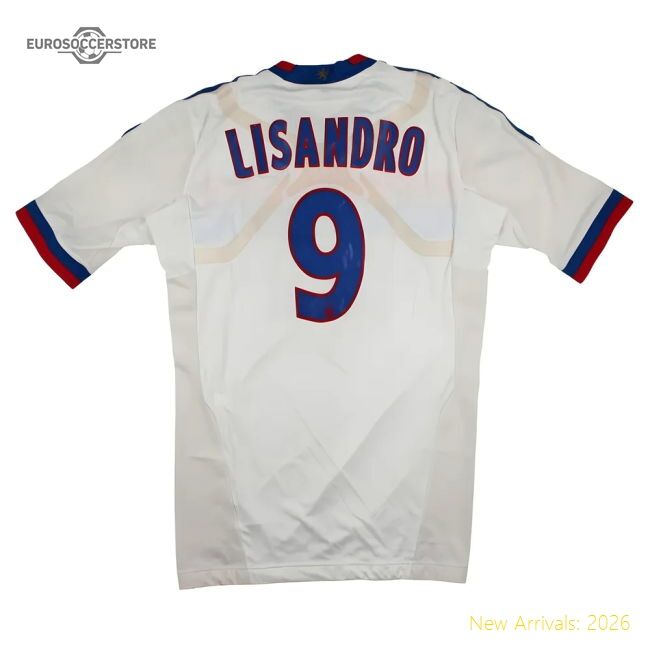Premium Lyon 2011-12 Player Issue Home Shirt (Xl) Lisandro #9 (With Player Issue Bag)