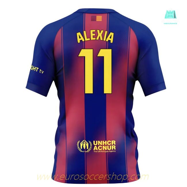 2025-2026 Barcelona Home Shirt (Kids) (Alexia 11)