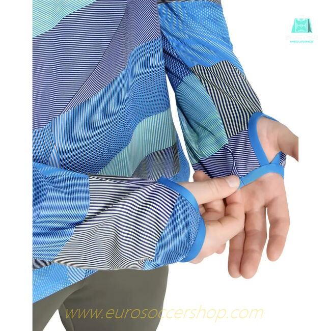 2025-2026 Real Madrid Pre Match Warm Top (Blue)