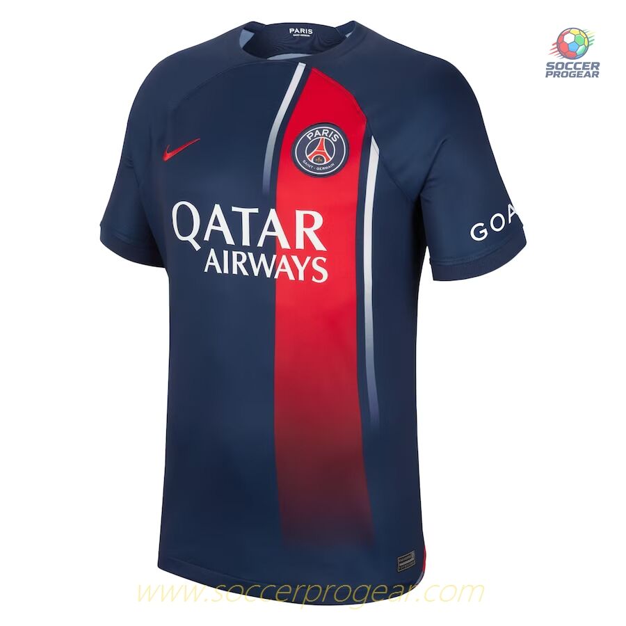 PSG Home Mbappe Children Football Kit Team Jersey 2023 2024