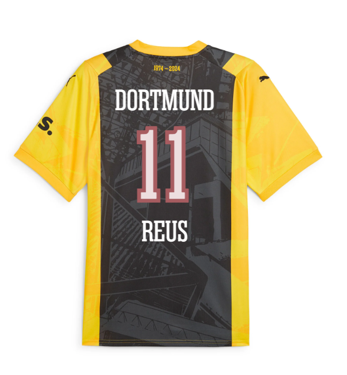 Borussia Dortmund REUS 11 50th Anniversary Special Edition Jersey for the 23-24 Season