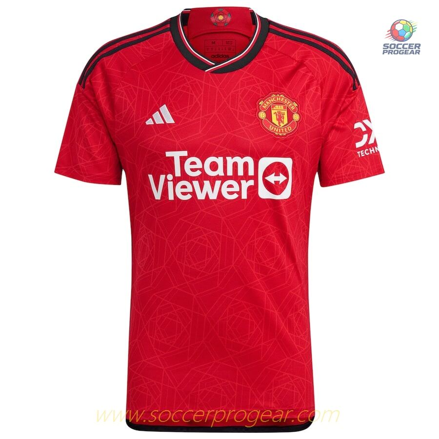 Manchester United Home Team Football Jersey 2023 2024