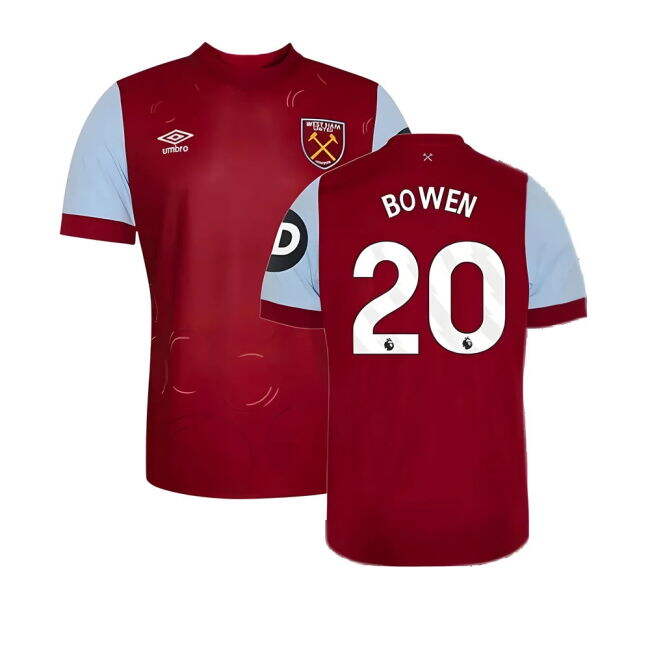 Kids West Ham Team Sleek Home Soccer Jersey