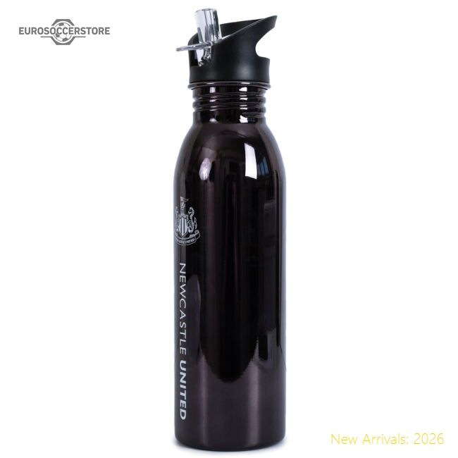 Newcastle United Fc Uv Metallic Drinks Bottle - Fantastic Value