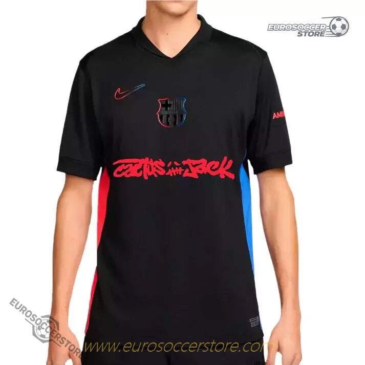 Travis Scott x FC Barcelona 2024-2025 Season Away Football Jersey