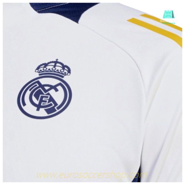 2024-2025 Real Madrid Training Top (White)