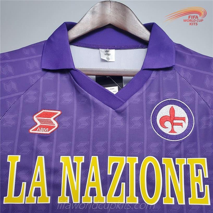 Fiorentina season 89-90 Traditional Soccer Kit
