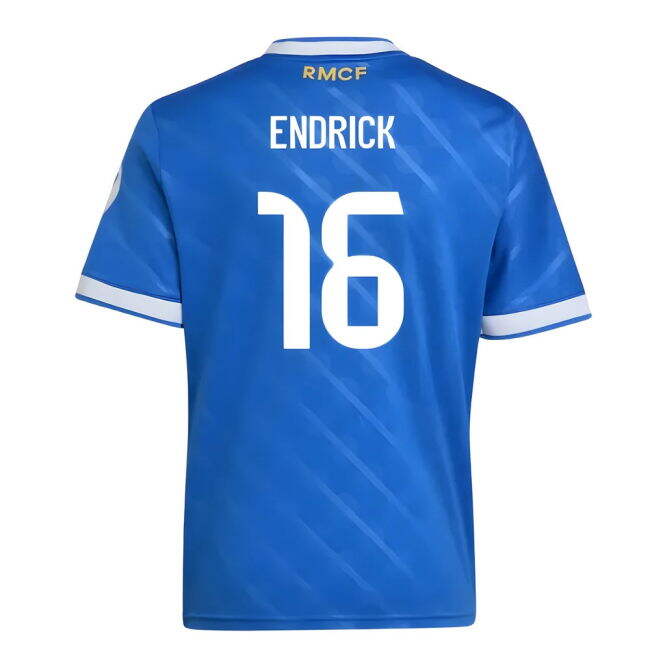 2025-2026 Real Madrid Third Shirt (Kids) (Endrick 16) - Stadium Qua...