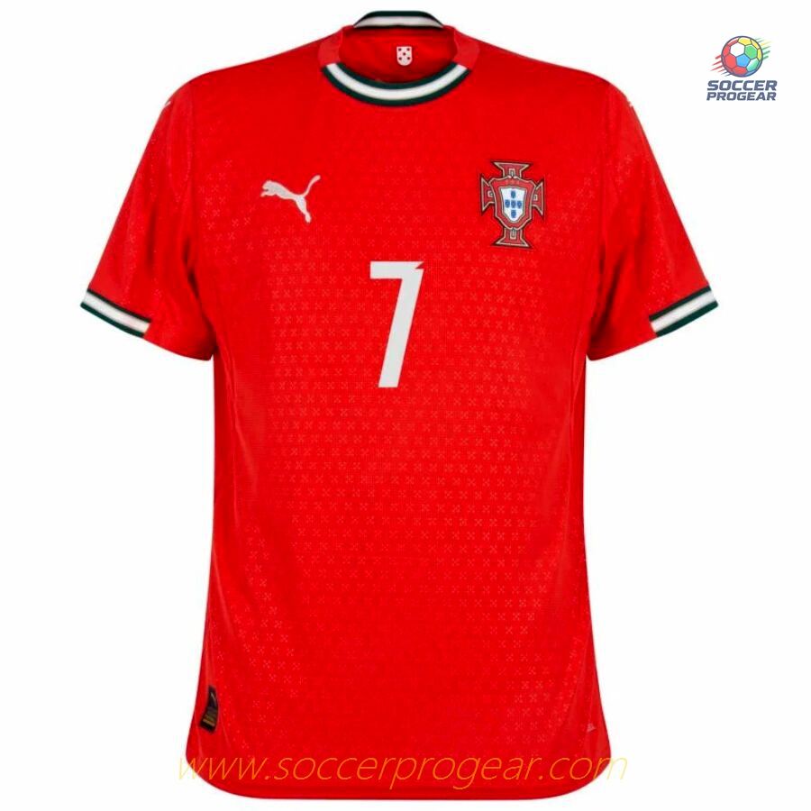 Portugal Home Children Jersey Set Team Jersey 2025 Season 2026 Ronaldo