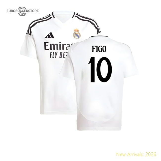 2024-2025 Real Madrid Home Kit (kids) (figo 10) - Cost-effective