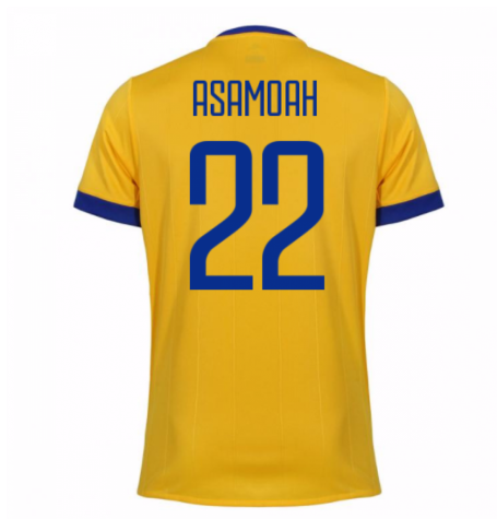 Juventus Away 201718 Asamoah 22 Soccer Jersey Shirt - Official