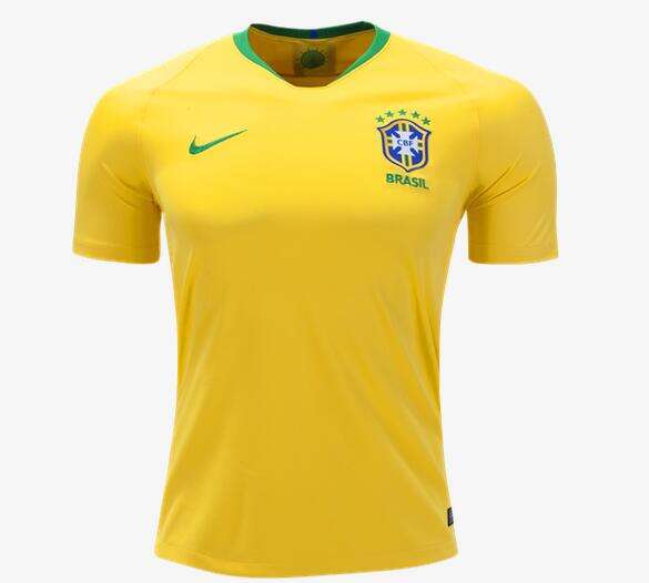 Brazil Home 2018 World Cup Soccer Jersey Shirt - World Cup Collection