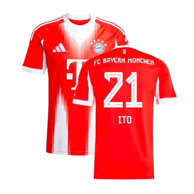 2025-2026 Bayern Home Official Licensed Shirt (Ito 21) Lightweight