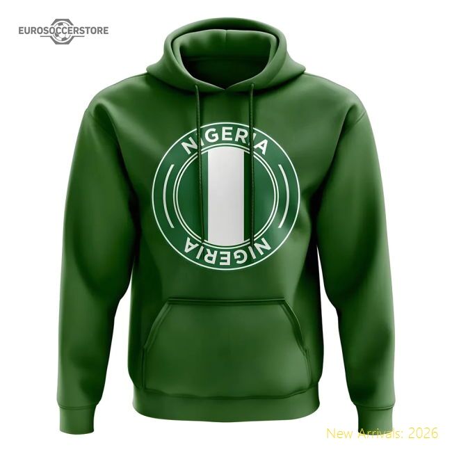 Top Nigeria Football 20242025 Regular Hoodie Breathable