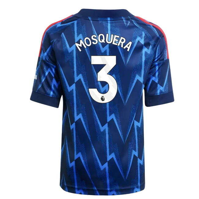 Official Arsenal Arsenal Away Mini Kit Mosquera #3 Premium Quality...