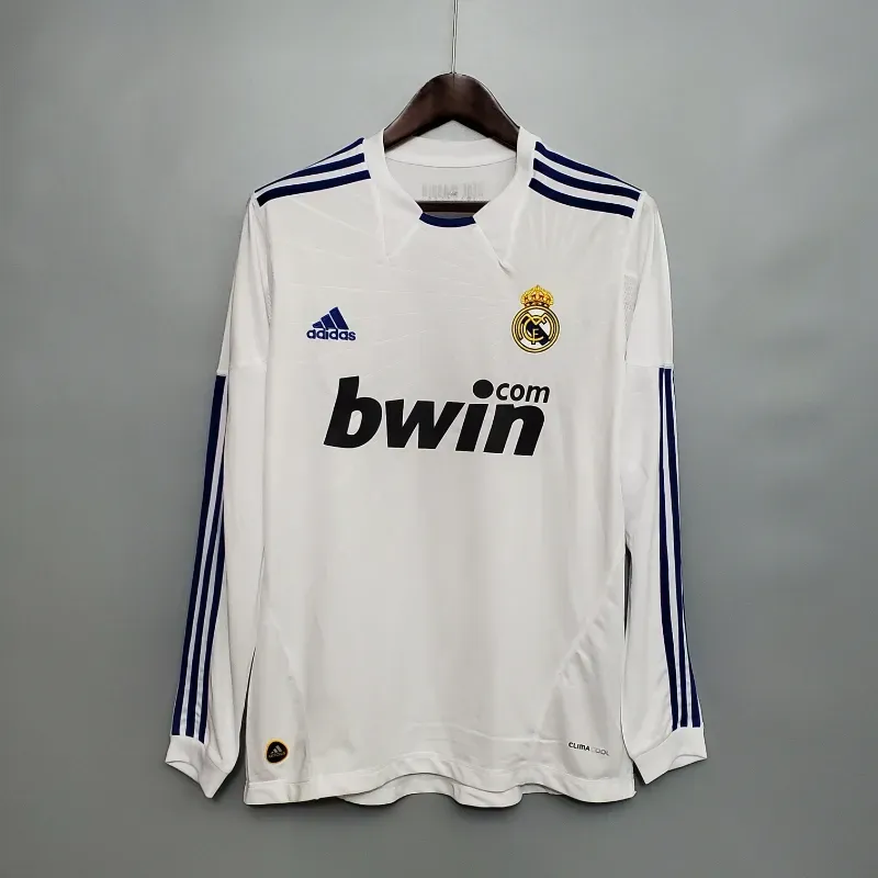 2010-2011 Real Madrid Long Sleeve Jersey retro kit