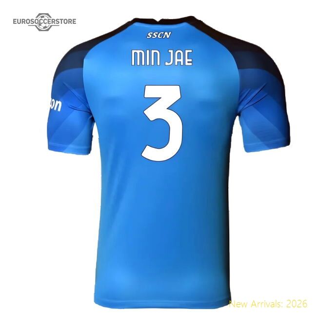 Best-Selling Napoli 2022-23 Player Issue Home Shirt (3Xl) (Min Jae 3)