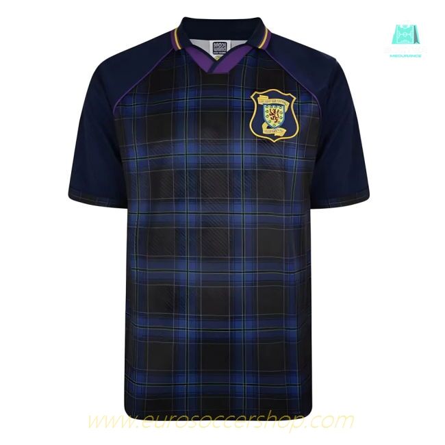 Score Draw Scotland 1996 Euro Championship Retro Football Shirt