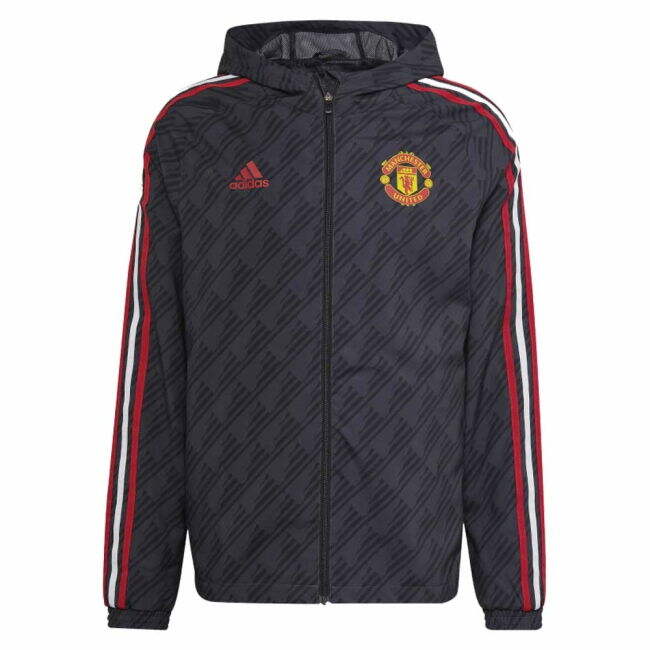 2022-2023 Man Utd DNA Windbreaker (Night Grey) (Match Day)