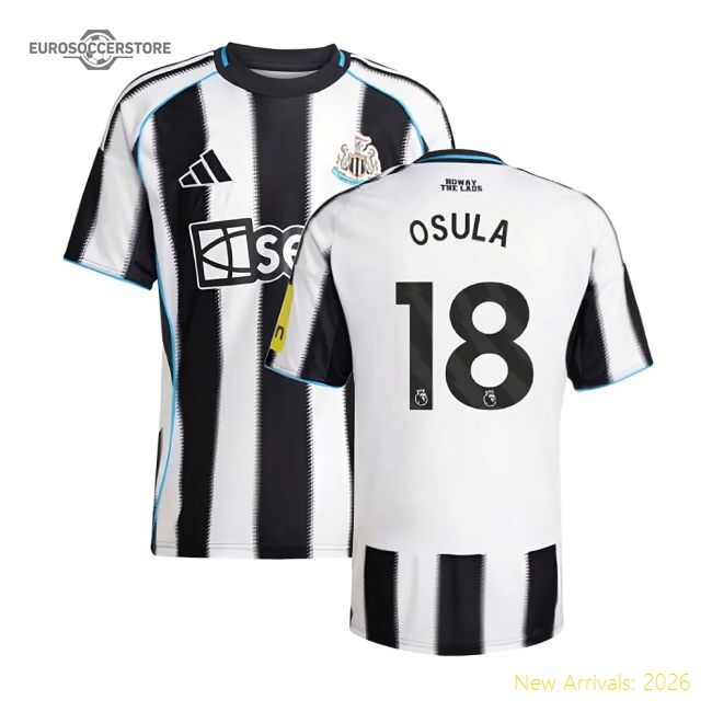 Official 2025-2026 Newcastle Home Shirt (osula 18) - Premium Quality
