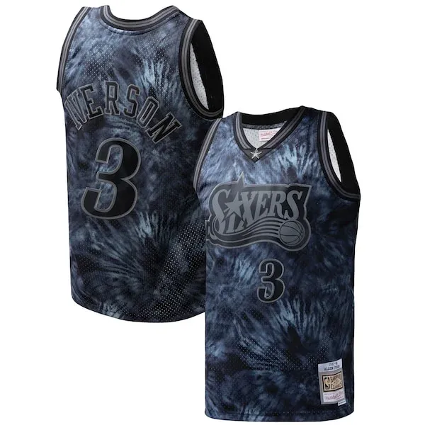 Allen Iverson PHI Swingman Jersey - premium classic - Black workout
