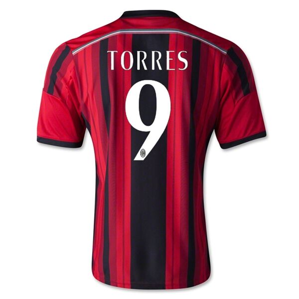 AC Milan 1415 TORRES 9 Home Shirt - Official Replica 8951