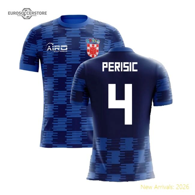 Top Croatia 2025-2026 Away Shirt - Movement Breathability