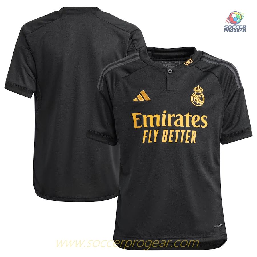 Real Madrid 2023 2024 Third Youth Football Shirt