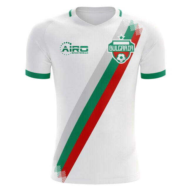 Cheap 2025-2026 Bulgaria Home Concept Shirt (Your Name) -Kids Unique