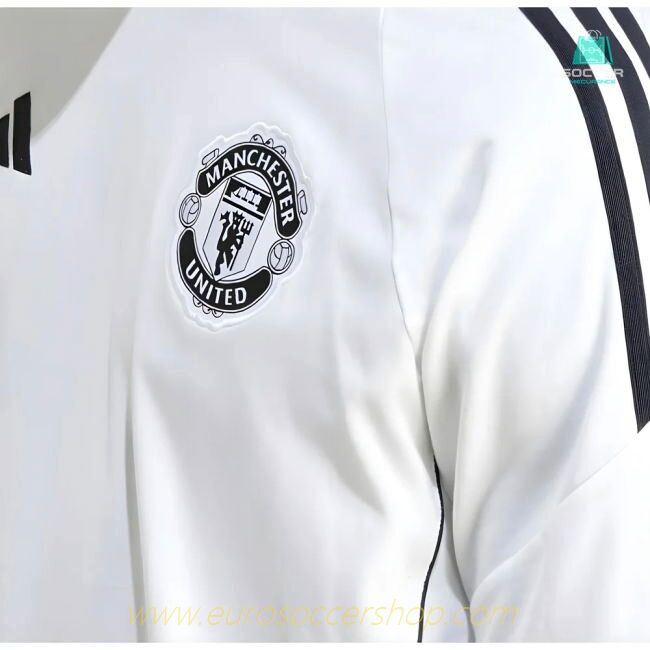 2025-2026 Man Utd Training Tee (White)